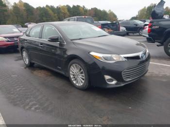  Salvage Toyota Avalon Hybrid