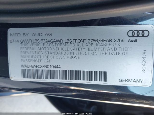 Audi A6 3.0t Premium Plus Image 8