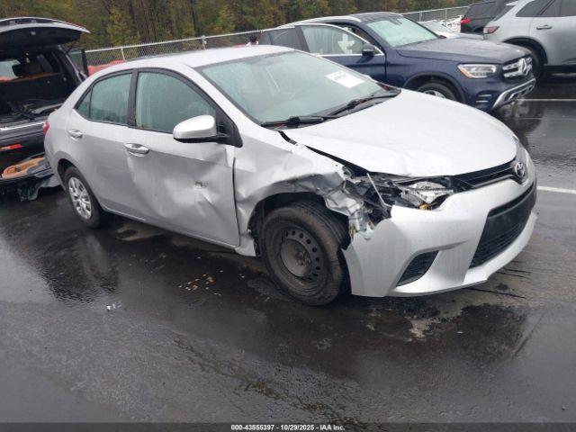  Salvage Toyota Corolla