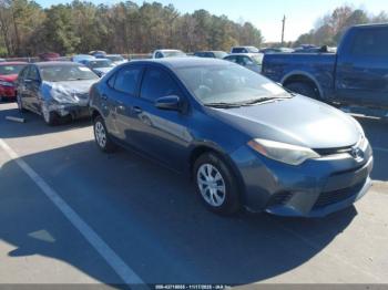  Salvage Toyota Corolla