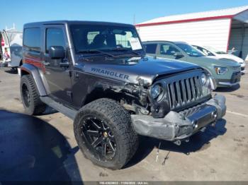  Salvage Jeep Wrangler