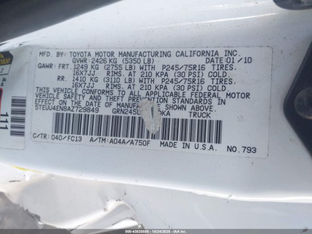 Toyota Tacoma Base V6 Image 5