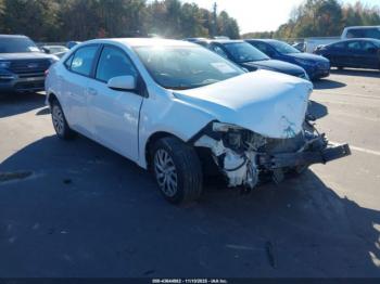  Salvage Toyota Corolla