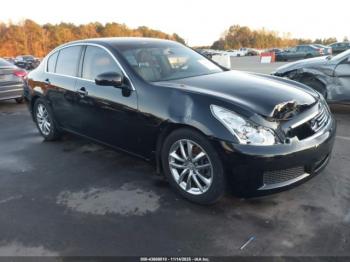  Salvage INFINITI G35