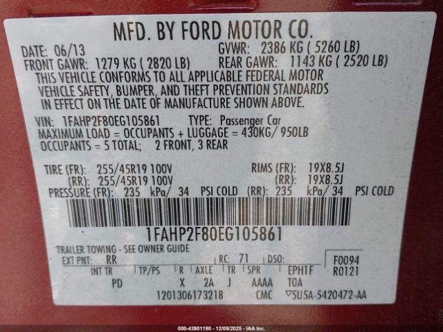 Ford Taurus Limited Image 8