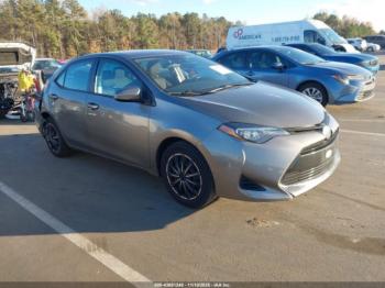  Salvage Toyota Corolla
