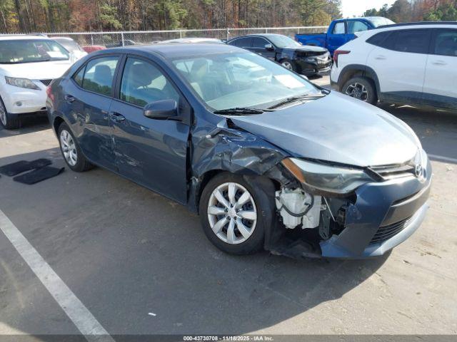  Salvage Toyota Corolla