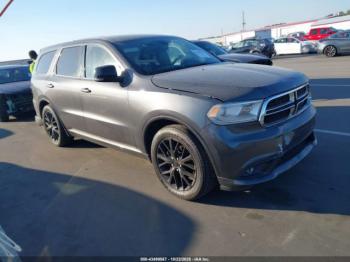 2016 Dodge Durango 1C4RDHDG6GC******