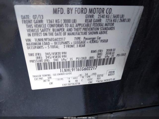 Lincoln MKS Ecoboost Image 2