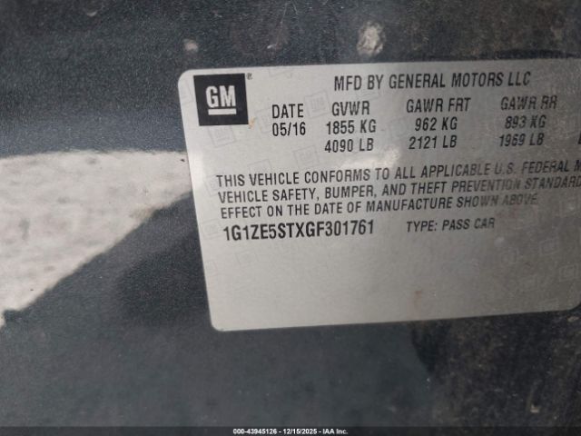 Chevrolet Malibu 1lt Image 12