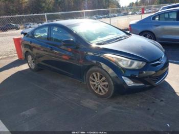  Salvage Hyundai ELANTRA