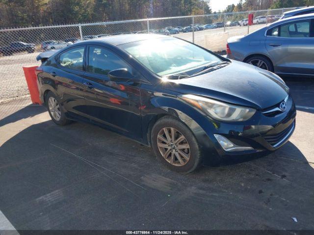  Salvage Hyundai ELANTRA