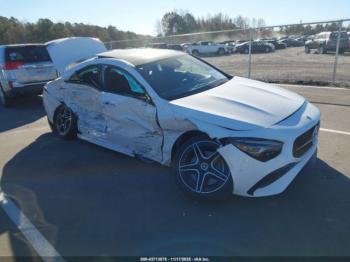  Salvage Mercedes-Benz Cla-class