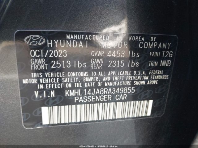 Hyundai SONATA Sel Image 17