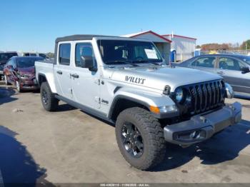 Salvage Jeep Gladiator