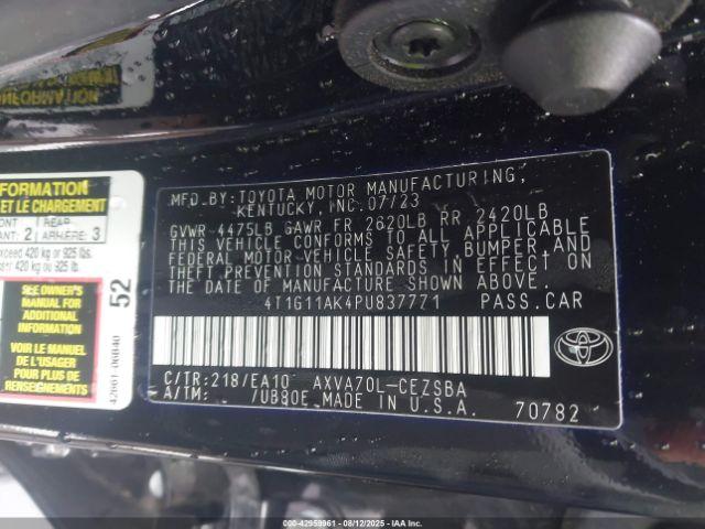 Toyota Camry Se Image 5