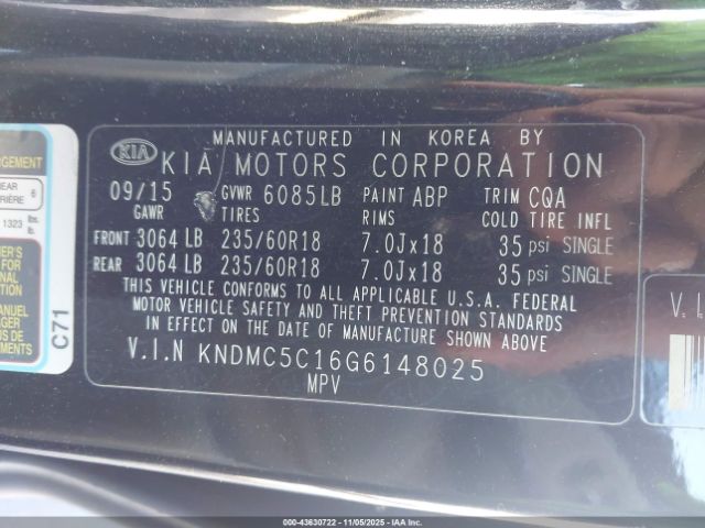 Kia Sedona Ex Image 3