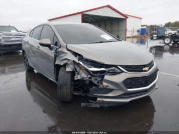  Salvage Chevrolet Cruze