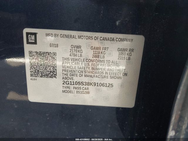 Chevrolet Impala Premier Image 16