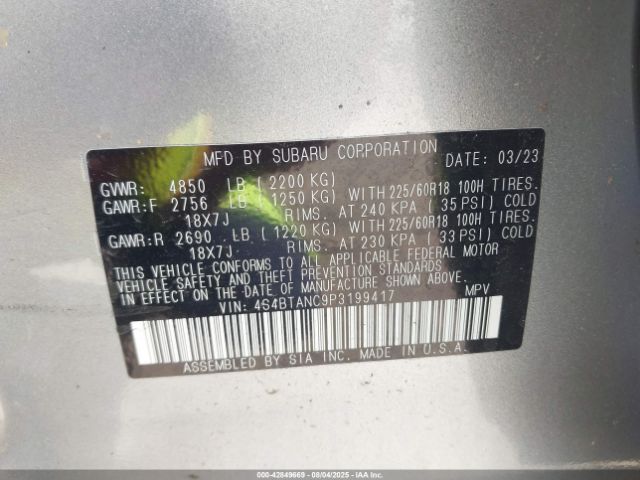 Subaru Outback Limited Image 14