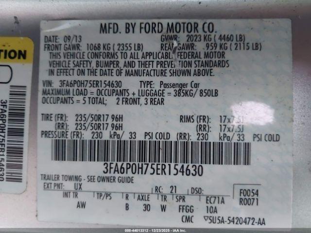 Ford Fusion Se Image 11