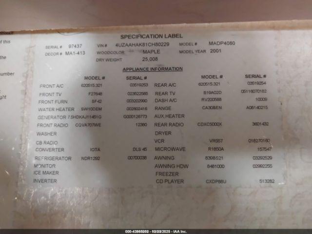 Freightliner Chassis X Line Motor Home Image 10