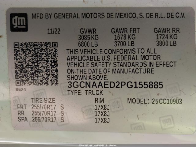 Chevrolet Silverado 1500 2wd  Long Bed Wt Image 6