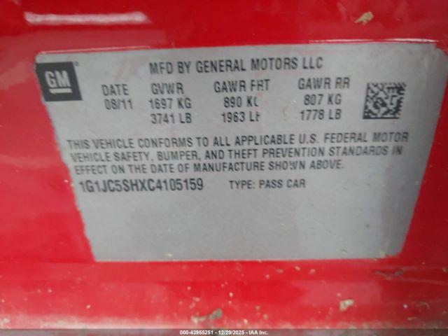 Chevrolet Sonic 2lt Image 3