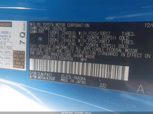 Toyota FJ Cruiser Image 10