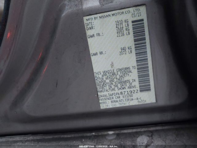 Nissan Altima 2.5 Sl Image 7