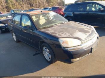  Salvage Chevrolet Malibu