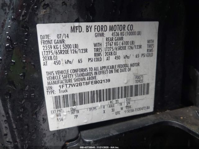 Ford F-250 Lariat Image 11