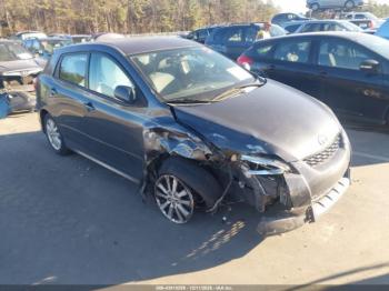  Salvage Toyota Matrix