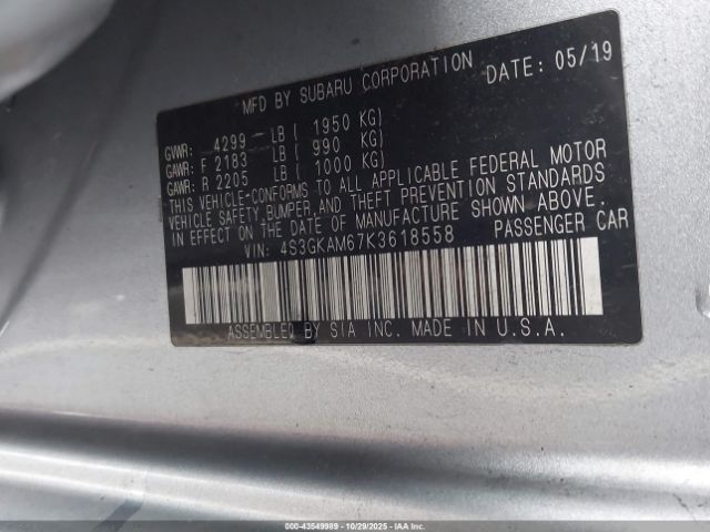 Subaru Impreza 2.0i Sport Image 16