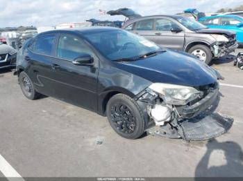  Salvage Toyota Corolla