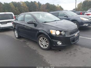  Salvage Chevrolet Sonic