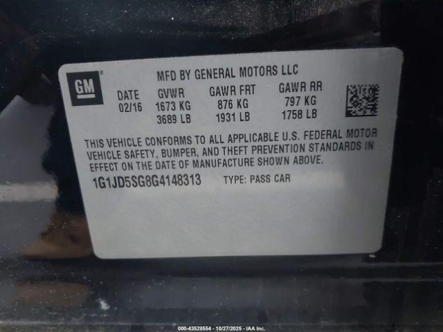 Chevrolet Sonic Lt Manual Image 7