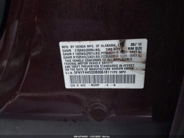 Honda Pilot Ex-l Image 2