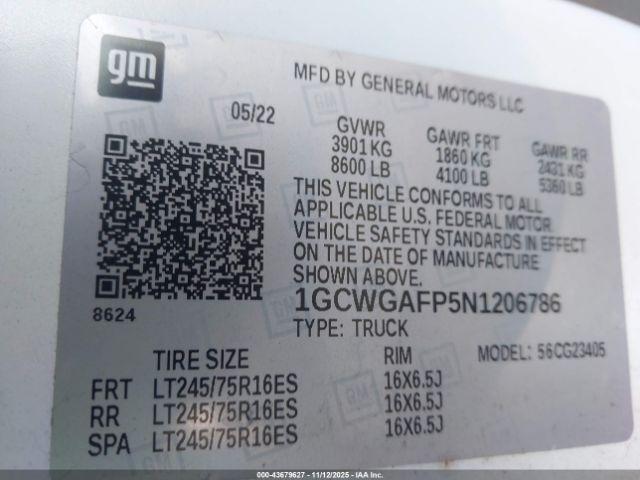 Chevrolet Express Rwd 2500 Regular Wheelbase Wt Image 9