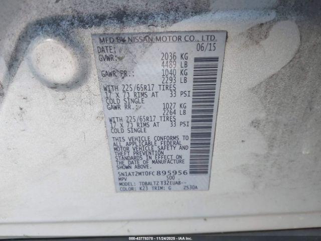 Nissan Rogue Sv Image 15