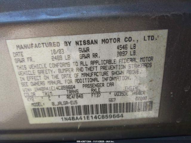 Nissan Maxima 3.5 Sl Image 4