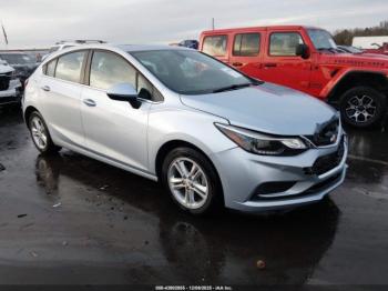  Salvage Chevrolet Cruze