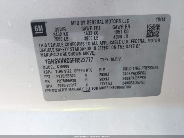 Chevrolet Suburban 1500 Ltz Image 7