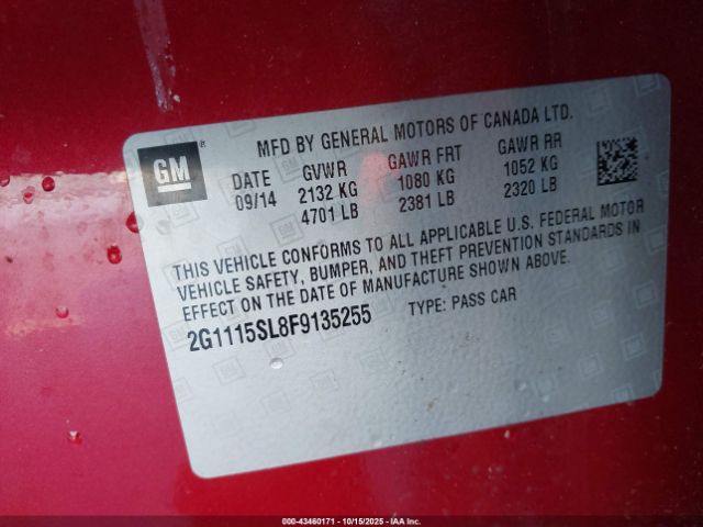 Chevrolet Impala 1lt Image 5