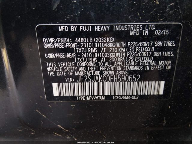 Subaru Forester 2.5i Limited Image 8