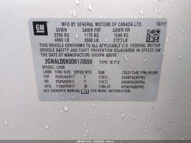 Chevrolet Equinox 1lt Image 13