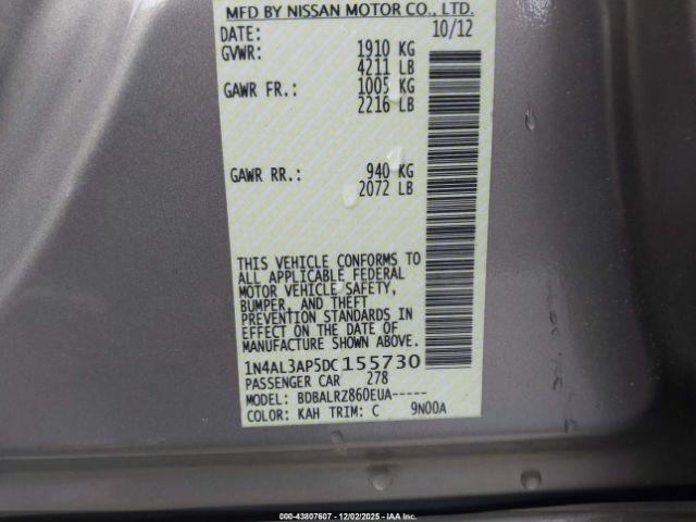 Nissan Altima 2.5 S Image 9