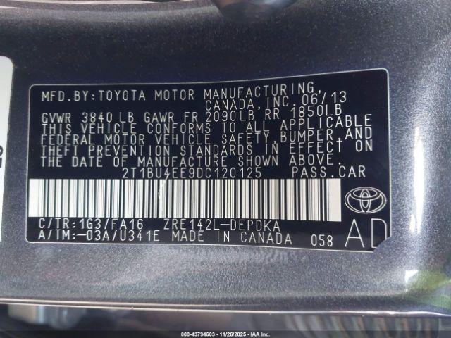 Toyota Corolla L Image 11