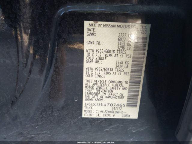 Nissan Frontier Sv 4x4 Image 6