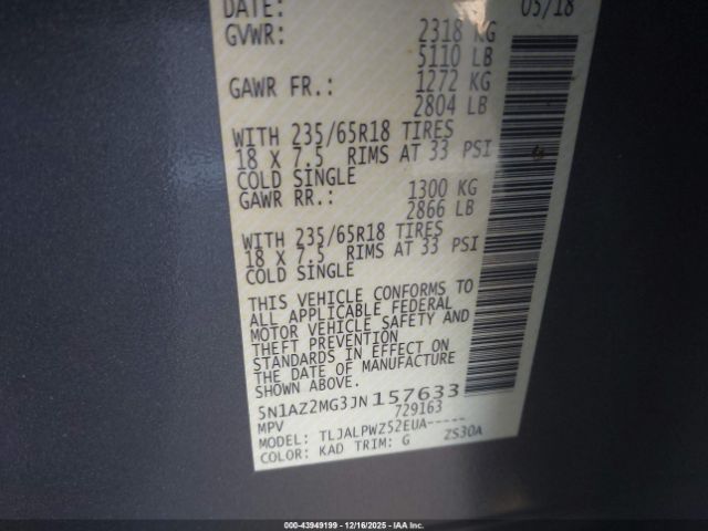 Nissan Murano S Image 10